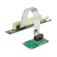 Delock PCI-E Riser Karte Mini PCI-Express – PCI 13 cm Kabel, Links