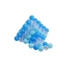Knorrtoys Bälle Hellblau, Blau, Transparent 100 Stück