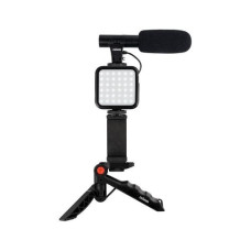 Dörr Videoleuchte Vlogging Kit mit Mikrofon VL-5