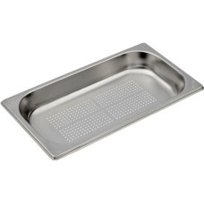 INOX Garbehälter GN gelocht, 40 mm