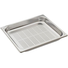 INOX Garbehälter GN 2/3 gelocht, 40 mm