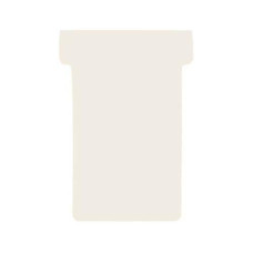 Franken T-Karten Grösse 2, Weiss, 100 Stück Franken T-Karten Grösse 2, Weiss, 100 Stück