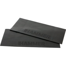 HAMMER Bodenschutzmatte S, 2-teilig, Schwarz