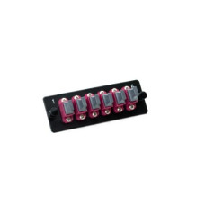 Lightwin Frontplatte MTPC 6MTP OM4 magenta Lightwin Frontplatte MTPC 6MTP OM4 magenta