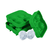 relaxdays Eiswürfelform Kugel 2 Stück, Grün relaxdays Eiswürfelform Kugel 2 Stück, Grün