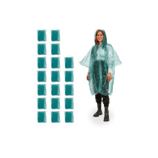 relaxdays Regenponcho Grün