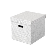 Leitz Aufbewahrungsbox Esselte Home Cube Gross, 3 Stück, Weiss Leitz Aufbewahrungsbox Esselte Home Cube Gross, 3 Stück, Weiss