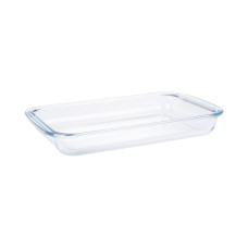 FURBER Auflaufform Glas, 3 L, Eckig