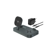 4smarts Wireless Charger Qi2 Schwarz