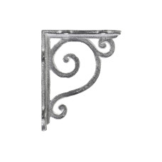 Chic Antique Regalträger 10 x 12.5 x 3 cm, Silber