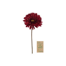 Botanic-Haus Kunstblume Gerbera, Burgund, 63 cm