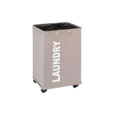 Wenko Wäschesammler Quadro 79 l, Taupe Wenko Wäschesammler Quadro 79 l, Taupe