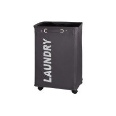 Wenko Wäschesammler Quadro 79 l, Schwarz Wenko Wäschesammler Quadro 79 l, Schwarz