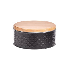 Zeller Present Vorratsdose Scandi 2000 l, Schwarz