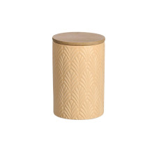 Zeller Present Vorratsdose Leaf 0.72 l, Aprikose