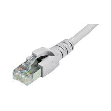 Dätwyler IT Infra Patchkabel RJ-45 - RJ-45, Cat 6A, S/FTP, 0.2 m, Grau