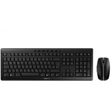 Cherry Tastatur-Maus-Set Desktop Recharge Schwarz