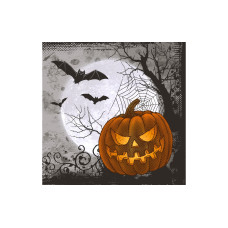 Paper + Design Papierservietten Halloween Time 33 cm x 33 cm, 20 Stück Paper + Design Papierservietten Halloween Time 33 cm x 33 cm, 20 Stück