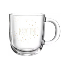 Leonardo Tasse Magic Time 400 ml, 1 Stück, Transparent