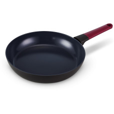 Brabantia Bratpfanne Tasty+ 28 cm, Schwarz/Aubergine Red