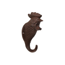 Esschert Design Wandhaken Hahn Braun