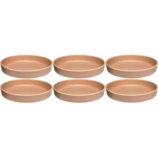 Leonardo Frühstücks- & Dessertteller Roma 6 Stück,Orange Leonardo Frühstücks- & Dessertteller Roma 6 Stück,Orange