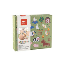 Apli Kids Stickerspiel Kartonbox Tiere