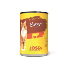 Josi Cat & Dog by Josera Nassfutter Beef in Sauce, 415 g