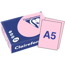 Clairefontaine Kopierpapier Trophée A5, Rosa, 80 gm2, 500 Blatt Clairefontaine Kopierpapier Trophée A5, Rosa, 80 gm2, 500 Blatt