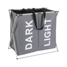 Wenko Wäschesammler Duo 120 l, Grau Wenko Wäschesammler Duo 120 l, Grau