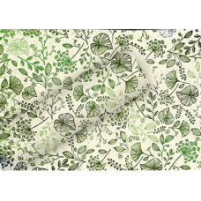 Braun + Company Geschenkpapier By Nature Gras Botanic Mix 1.5 m x 70 cm