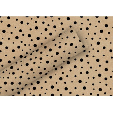 Braun + Company Geschenkpapier By Nature Kraft Polka Dots 2 m x 70 cm