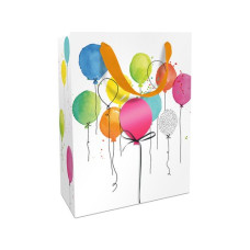 Braun + Company Geschenktasche Balloon Party 26 x 36 x 13 cm, Mehrfarbig