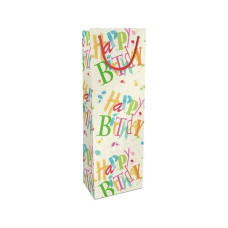 Braun + Company Flaschentasche  Birthday Dance 12 x 36 x 8 cm, Mehrfarbig