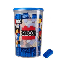 BLOX Bausteine 100 blaue 8er Steine