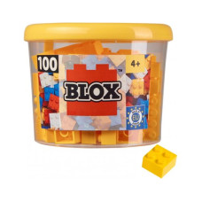 BLOX Bausteine 100 gelbe 4er Steine