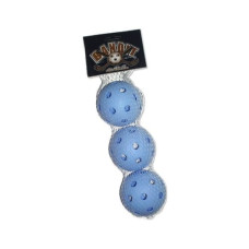 Eurostick Unihockeyball Floorball 3er-Pack Blau