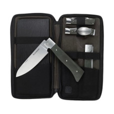 Messermeister Outdoor-Besteck-Set Adventure Chef 6-teilig, Schwarz