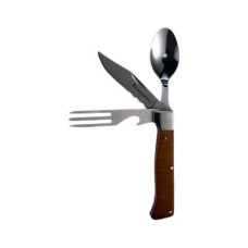 Messermeister Outdoor-Besteck-Set Adventure Chef Braun