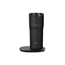 Ember Temperiertasse Travel Mug 12oz 355 ml, Schwarz Ember Temperiertasse Travel Mug 12oz 355 ml, Schwarz