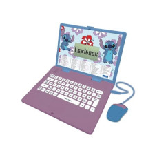 Lexibook Lern-Laptop Stitch DE/ENG mit 124 Aktivitäten Blau/Lila