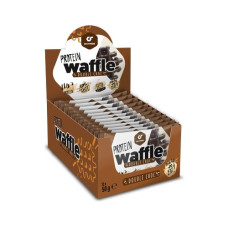 Go Fitness Nutrition Protein Waffle Box 12 x 50 g, Double Chocolate
