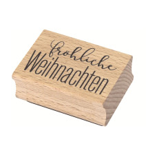 Artoz Stempel Fröhliche Weihnachten Text