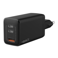 onit USB-Wandladegerät Trial QC4+ 45 W GaN Schwarz