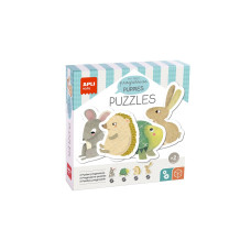 Apli Kids Mein erstes Puzzle Puppies 12-teilig