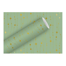 Braun + Company Geschenkpapier Glitzerkette 1.5 m x 70 cm