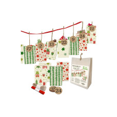 Braun + Company Adventskalender Set Nordic 24 Tüten, 9 x 14.5 x 6 cm