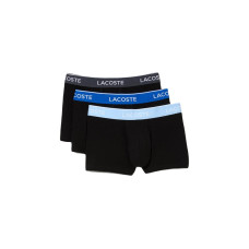 Lacoste Boxershort 3er Pack Dunkelblau/Schwarz, XL