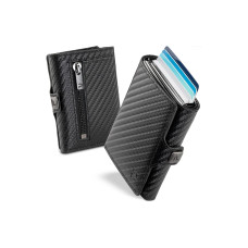 ZNAP Portemonnaie KLIK Zip Slim Carbon