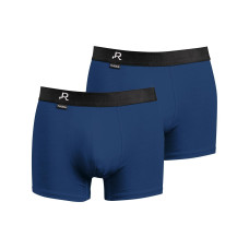 FLIZZER Unterhosen Trunk Der Charmeur 2er Pack Blau, XXL